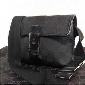 Gucci Black Belt Bag for Men